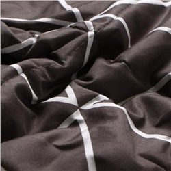 Покрывало LoveLife 2сп Grid 180×210±5 см, новосатин, 100%п/э