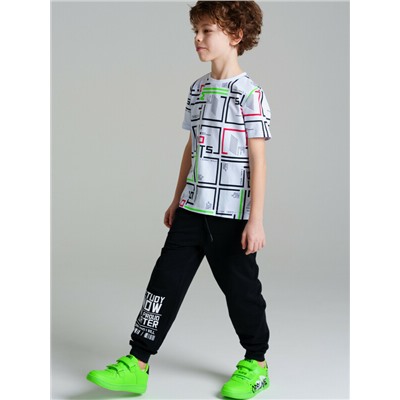 Комплект трикотажный для мальчиков: фуфайка (футболка), брюки