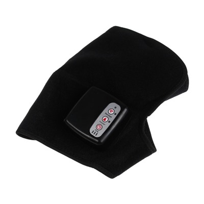 УЦЕНКА Массажёр для ног Luazon LEM-24, бандаж на колено, нагрев до 65°С, черный