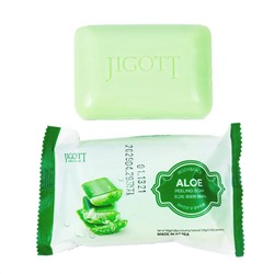 Jigott Мыло-скраб для лица и тела с экстрактом алоэ / Aloe Scrub Soap, 150 г 25824