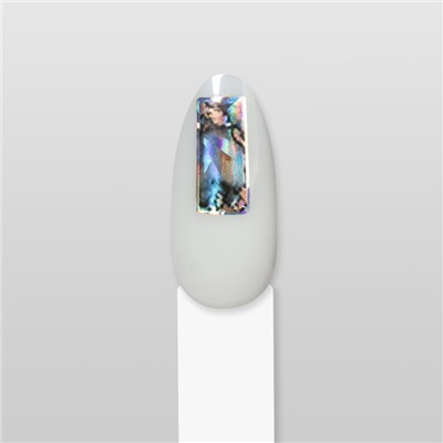 Наклейки для ногтей «Эффект битого стекла», фольгированные, разноцветные