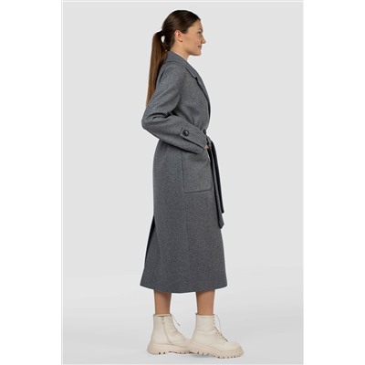 01-11456 Пальто женское демисезонное (пояс)