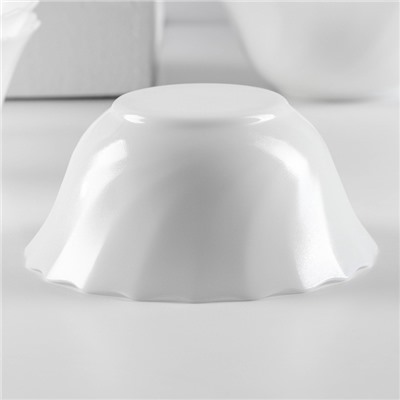 Салатники Luminarc TRIANON, 320 мл, d=12 см, набор 6 шт., стеклокерамика, белые