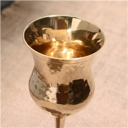 Фужер «Тресия», 7×7×15 см, латунь