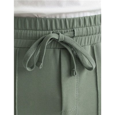 Брюки джоггеры на резинке из премиального футера двухнитки