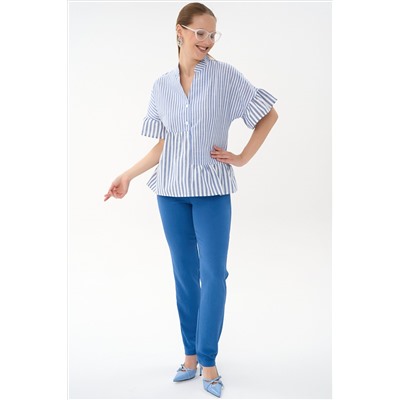 Блузка Памела (голубой)