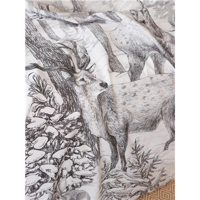 Постельное бельё евро «Этель. Лесная сказка», поплин