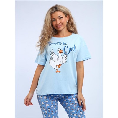 Пижама "Веселина" (Голубой)