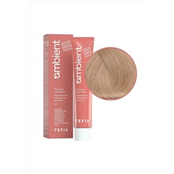 TEFIA Ambient 9.3 Перманентная крем-краска для волос / Очень светлый блондин золотистый, 60 мл KRISTALLER, 1112390