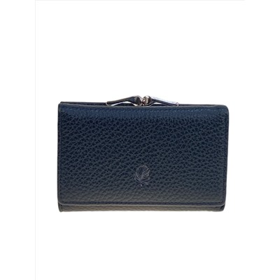 Женское портмоне из искусственной кожи, цвет  черный