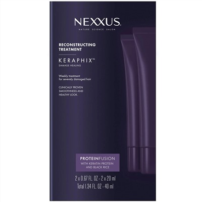 Nexxus, Средство для реконструкции волос Keraphix, «Борьба с повреждениями», 2 флакона по 20 мл