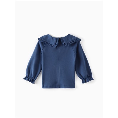 Кофточка для девочки Крошка Я BASIC LINE, рост 62-68 см, синяя