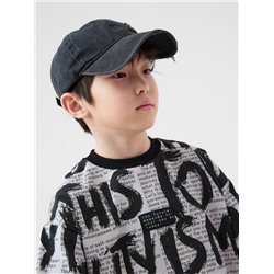 Кепка текстильная джинсовая для мальчиков
