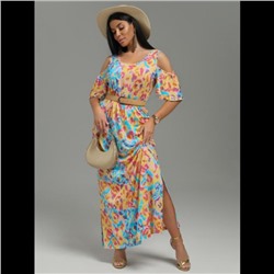 Платье Ялта (Леопард розовый)