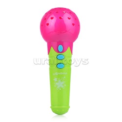 Песенки-чудесенки (Микрофончик с огоньками) Розовый