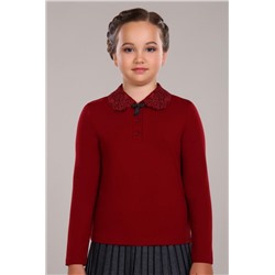 Блузка для девочки Рианна Арт.13180 (Бордовый)