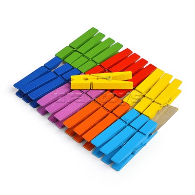 Игры с прищепками "Учим цифры"