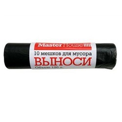 Мешки для мусора 200л*10шт. ВЫНОСИ ПВД