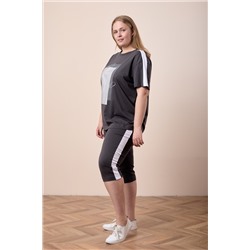 Костюм футболка и капри  М324090Пс
