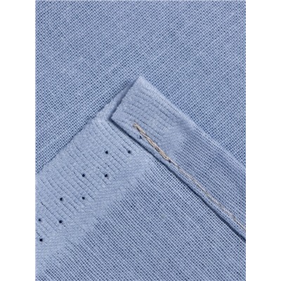 Простыня евро «Этель» Plain collection, 200×215 см, голубая, хлопок 100%, поплин