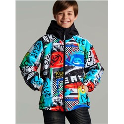 Куртка текстильная с полиуретановым покрытием для мальчиков