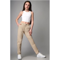 Льняные брюки для девочки Happyfox