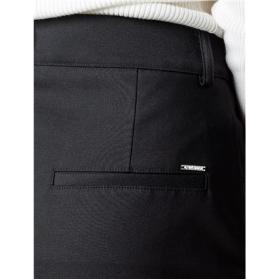 Юбка из плотной эластичной ткани из хлопка с нейлоном