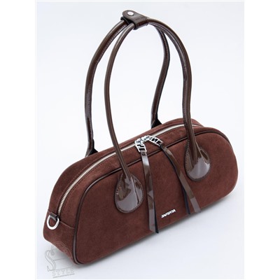 Сумка женская кожаная 91161MSS coffee Velina Fabbiano-Safenta