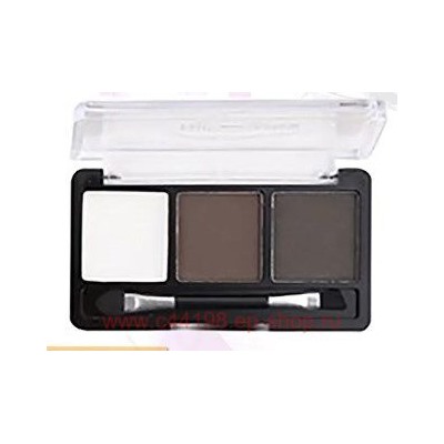 Farres Тени для бровей 3 цвета тон 03 Brow&Glow 1013