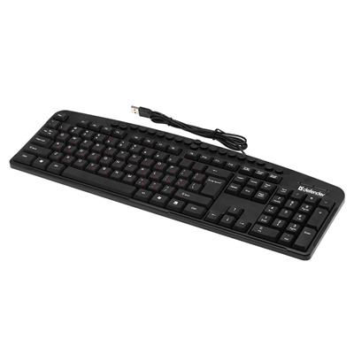 Клавиатура Defender HB-450 Atlas мембранная USB (black)