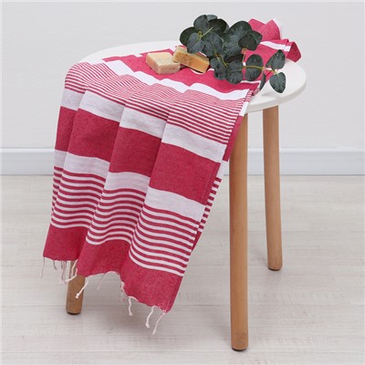 Полотенце - пештемаль пляжное LoveLife Resort, 75×170 см, розовое