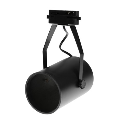 УЦЕНКА Трековый светильник под лампу E27, 50 Вт, чёрный