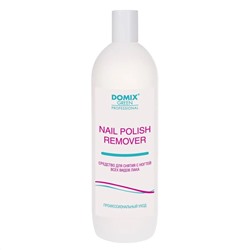 Domix Green Professional Средство для снятия всех видов лака с ацетоном / Nail Polish Remover with Acetone, 1000 мл 1413