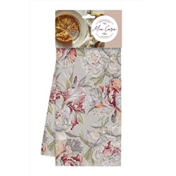 Комплект вафельных полотенец 45х60 (5 шт.) "Mia Cara" рис 14057-1 Душистый пион