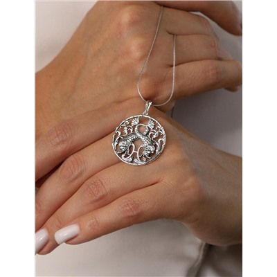 Подвеска из чернёного серебра - Рыбы 925 пробы П-0303о