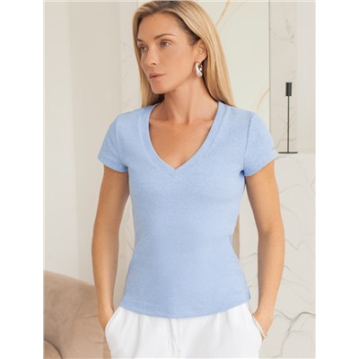 VILATTE Футболка D49.129