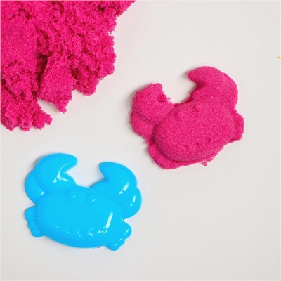 Кинетический песок 0.7 кг, розовый