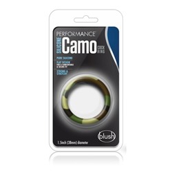 Эрекционное кольцо камуфляжной расцветки Silicone Camo Cock Ring
