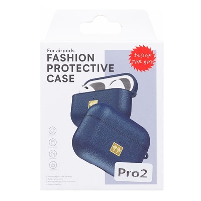 Чехол - PCP08 для кейса "Apple AirPods Pro 2" (dark blue) (225784)