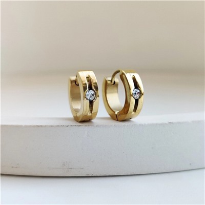 Серьги из стали