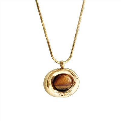 Колье "ТИГРОВЫЙ ГЛАЗ"