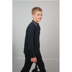 Рубашка-поло с длинным рукавом для мальчика Happyfox