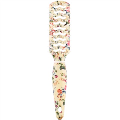 The Vintage Cosmetic Co., Vent Hair Brush, Fabulously Floral, 1 Brush