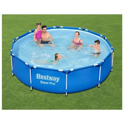 УЦЕНКА Бассейн каркасный Bestway Steel Pro 56677, 305×76 см
