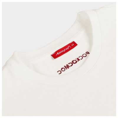 Футболка РОСКОСМОС х ONLYTOP, р. M, белая