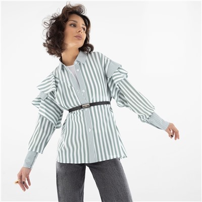 Рубашка с асимметричным декором, Взаимная выгода (new)