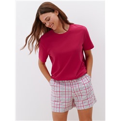 Omsa Пижама OmD 0235D BASICO Пижама жен. (Футболка +шорты), СО