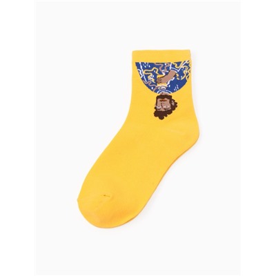 Носки женские KAFTAN Good vibes, набор 5 пар, размер 35-38