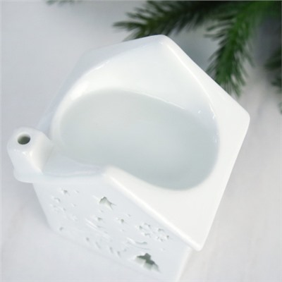 Аромалампа Домик 12 см новогодняя / 934 /уп 96/