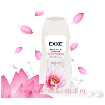 EXXE Крем-гель для душа Питательный Макадамия и Лотос 400 мл 0624